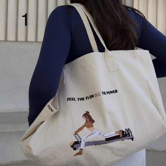 Pilates tote bag