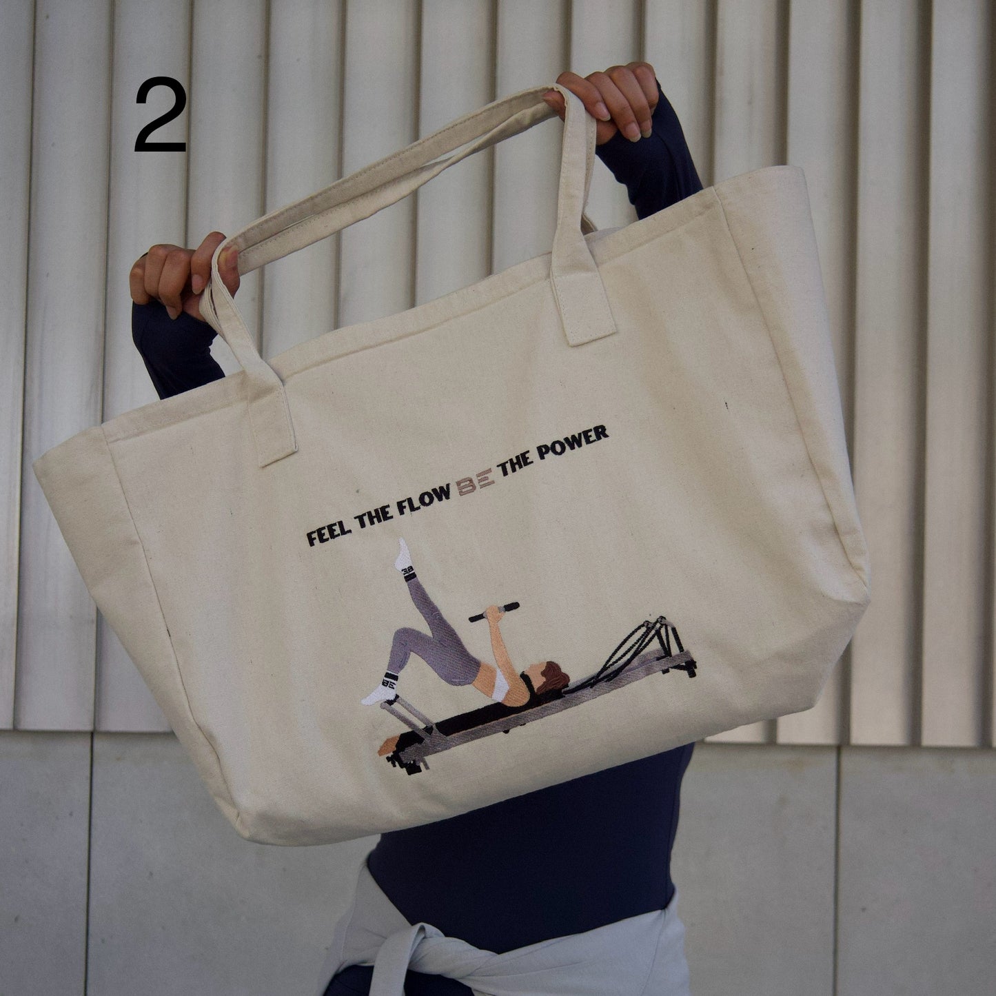 Pilates tote bag