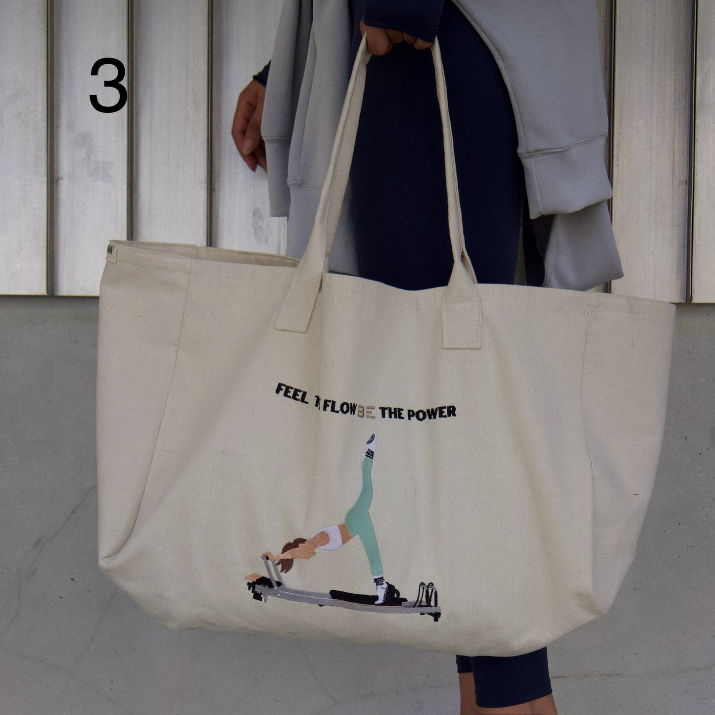 Pilates tote bag